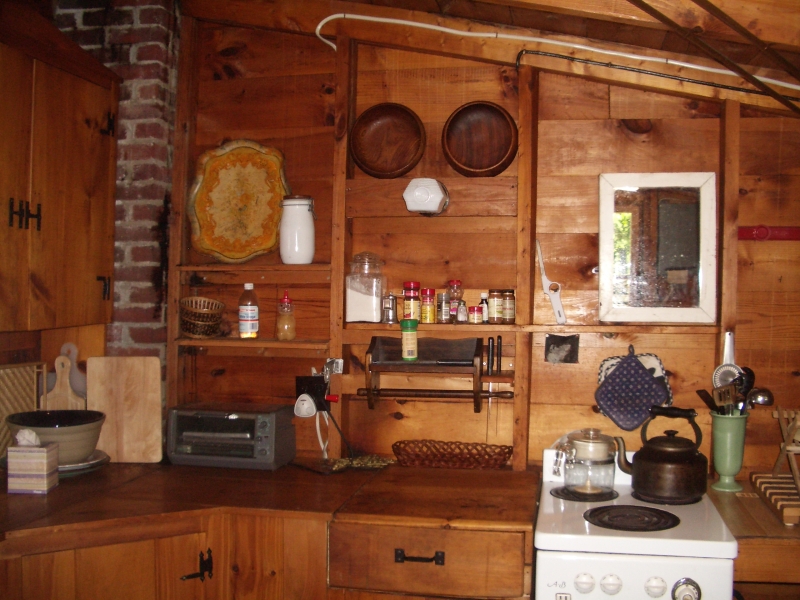 Kitchen Counter and Stove