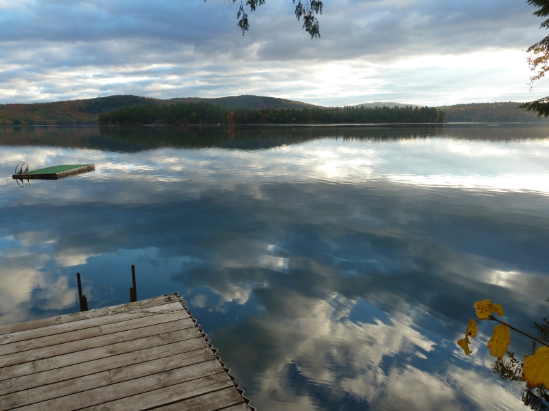 View from deck